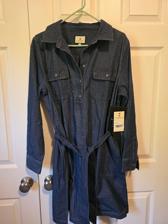Tuckernuck Dresses & Skirts - Nwt Tuckernuck Sz 2x Denim Dress /tunic Has Pockets Plus Size